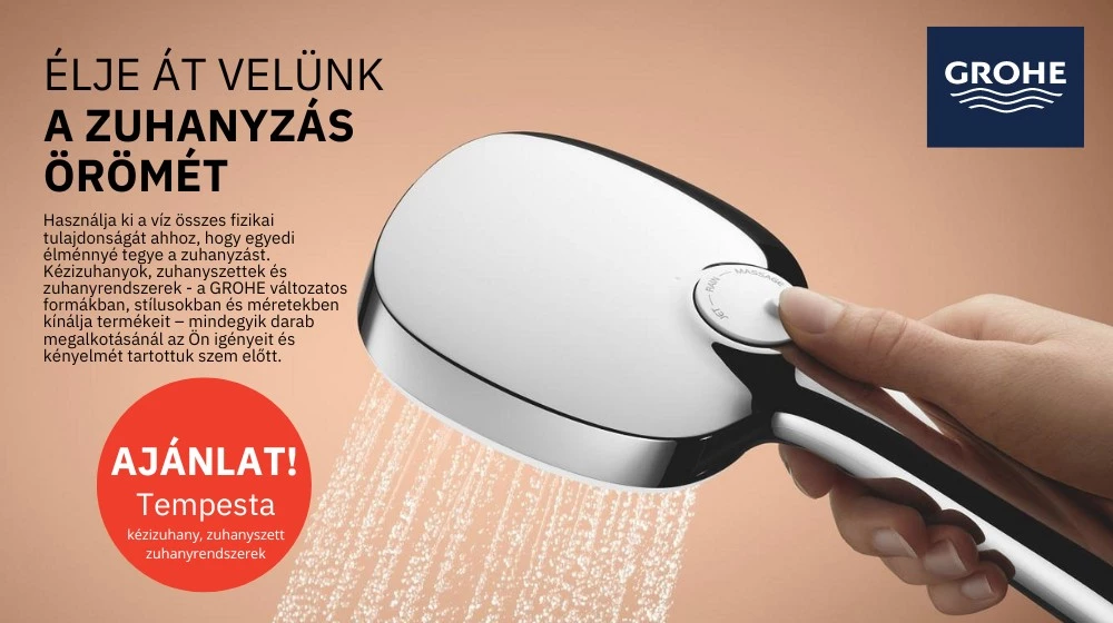 Kedvezményes Grohe Tempesta termékek