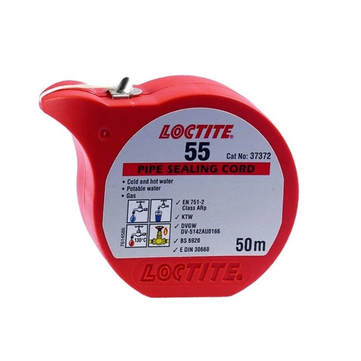 Henkel 55 csőmenettömítő zsinór 50m HE-483290 Henkel 55 csőmenettömítő zsinór 50m HE-483290