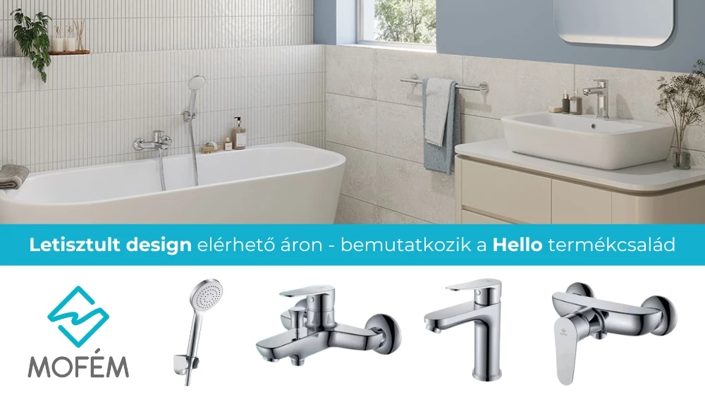 Letisztult design elérhető áron - bemutatkozik a Hello termékcsalád