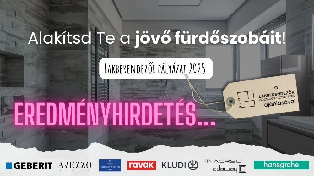 Lezárult az első lakberendezői pályázatunk!
