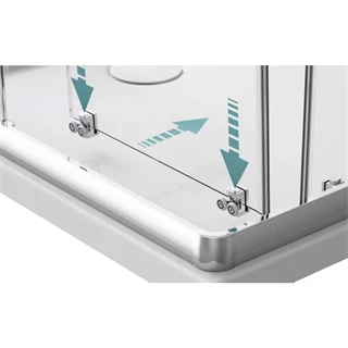 Radaway Premium Plus A1900 íves zuhanykabin 90x90 barna 30403-01-08N Radaway Premium Plus A1900 íves zuhanykabin 90x90 barna 30403-01-08N