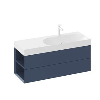 Ravak Lite 120/80 mosdó B/J, túlfolyó nélkül, csaptelep furattal, balos XJXL1212000