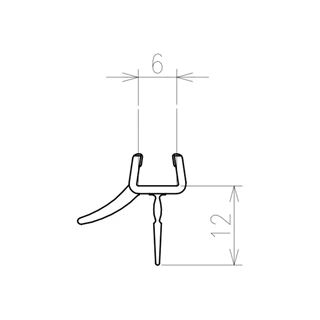 Ravak Alsó vízvető léc PIVOT 900 mm D000000020 Ravak Alsó vízvető léc PIVOT 900 mm D000000020