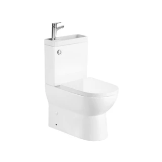 Sapho aqualine jalta hygie monoblokkos wc kompletten kézmosóval,ülőke nélkül alsó/hátsó kifolyású PB103H