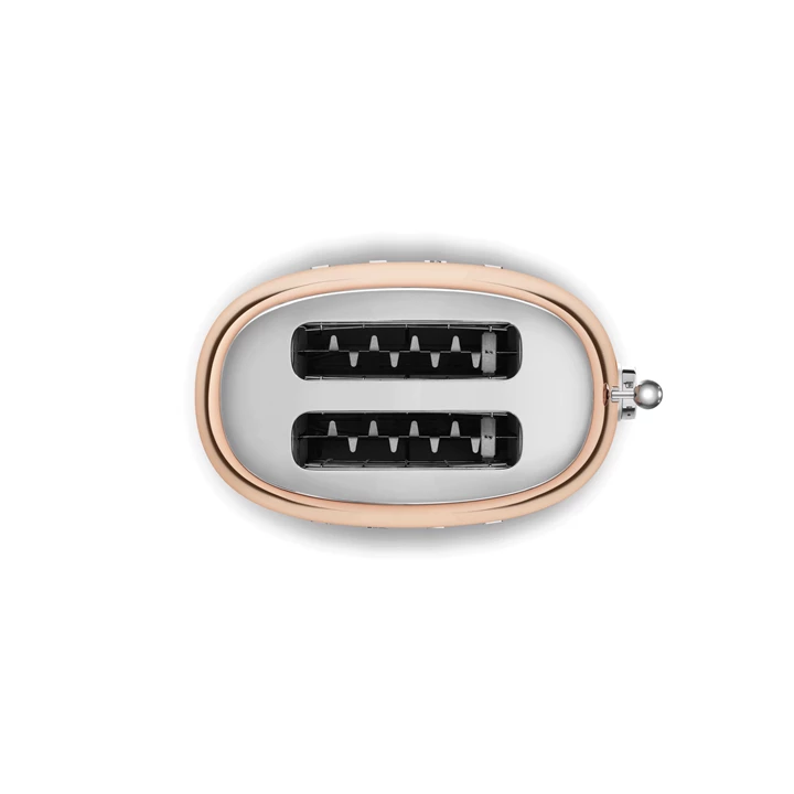 Smeg retro 2-szeletes kenyérpirító - rosegold TSF01RGEU Smeg retro 2-szeletes kenyérpirító - rosegold TSF01RGEU
