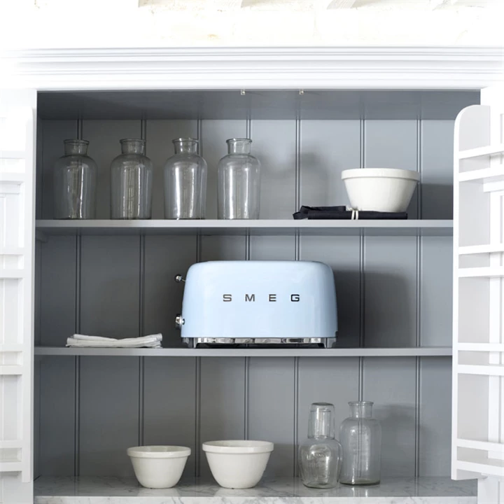 Smeg retro kenyérpirító 2 szeletes - világoskék TSF01PBEU Smeg retro kenyérpirító 2 szeletes - világoskék TSF01PBEU