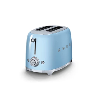 Smeg retro kenyérpirító 2 szeletes - világoskék TSF01PBEU Smeg retro kenyérpirító 2 szeletes - világoskék TSF01PBEU
