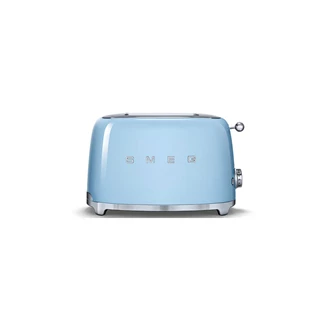 Smeg retro kenyérpirító 2 szeletes - világoskék TSF01PBEU Smeg retro kenyérpirító 2 szeletes - világoskék TSF01PBEU