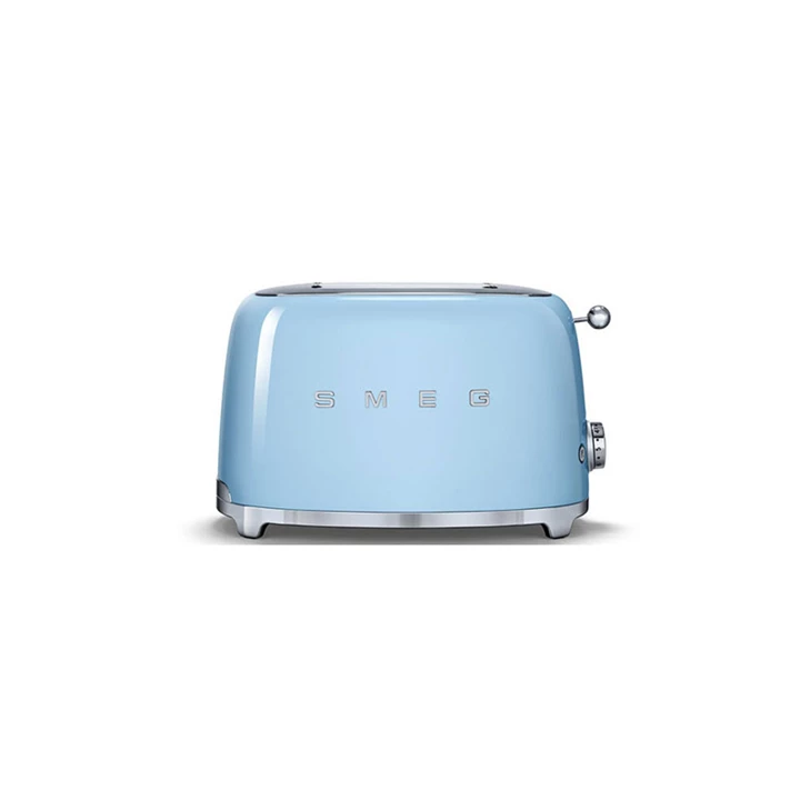 Smeg retro kenyérpirító 2 szeletes - világoskék TSF01PBEU Smeg retro kenyérpirító 2 szeletes - világoskék TSF01PBEU