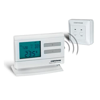 Computherm Q7RF vezeték nélküli (rádiófrekvenciás) programozható digitális szobatermosztát Q7RF Computherm Q7RF vezeték nélküli (rádiófrekvenciás) programozható digitális szobatermosztát Q7RF