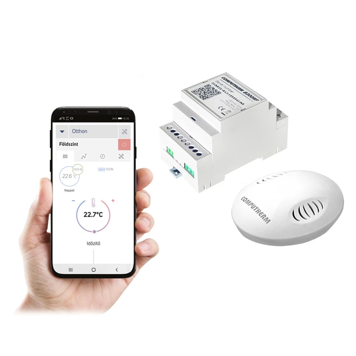 Computherm B300RF Wi-fi termosztát vezeték nélküli hőérzékelővel B300RF Computherm B300RF Wi-fi termosztát vezeték nélküli hőérzékelővel B300RF