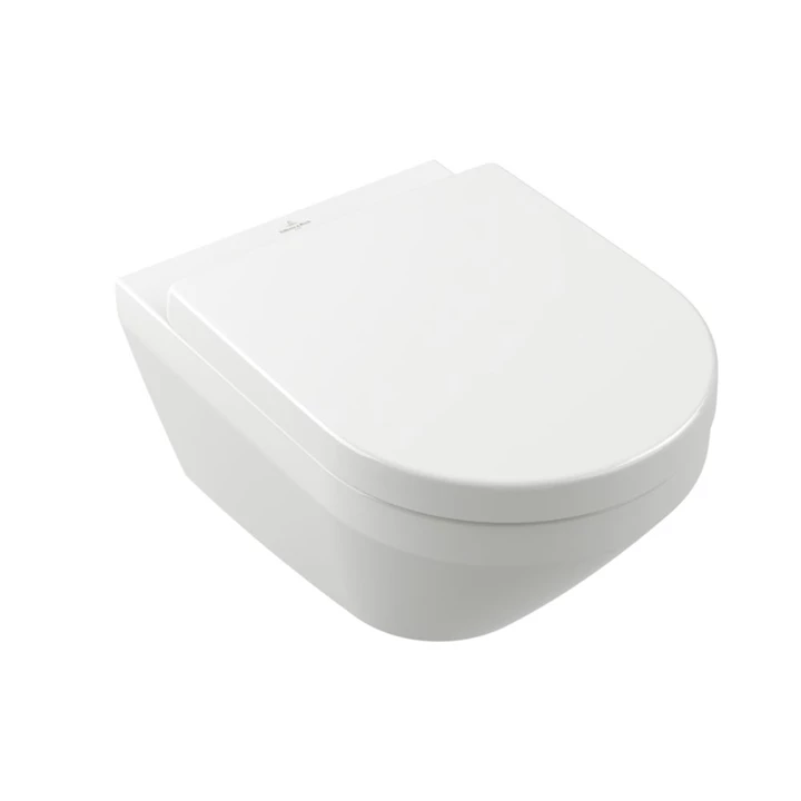 Villeroy and Boch Architectura Gyűrű nélküli mélyöblítésű fali WC, TwistFlush, kerek, hátsó kifolyású, fehér alpin 4694C Villeroy and Boch Architectura Gyűrű nélküli mélyöblítésű fali WC, TwistFlush, kerek, hátsó kifolyású, fehér alpin 4694C