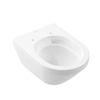 Villeroy and Boch Architectura Gyűrű nélküli mélyöblítésű fali WC, TwistFlush, kerek, hátsó kifolyású, fehér alpin 4694C Villeroy and Boch Architectura Gyűrű nélküli mélyöblítésű fali WC, TwistFlush, kerek, hátsó kifolyású, fehér alpin 4694C