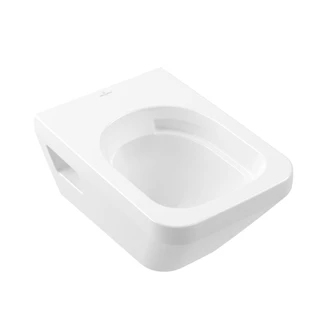 Villeroy and Boch Architectura Gyűrű nélküli mélyöblítésű WC falra szerelhető, TwistFlush, Négyszög, hátsó kifolyású 568 Villeroy and Boch Architectura Gyűrű nélküli mélyöblítésű WC falra szerelhető, TwistFlush, Négyszög, hátsó kifolyású 568