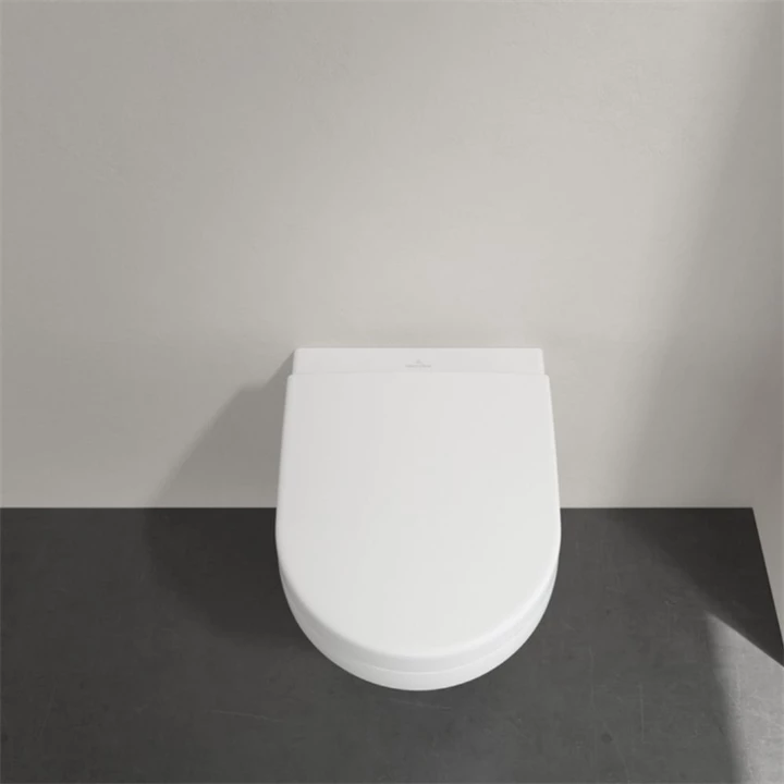 Villeroy and Boch Architectura WC-ülőke és huzat Kompakt, automatikus süllyesztő mechanizmussal (SC), kivehető üléssel ( Villeroy and Boch Architectura WC-ülőke és huzat Kompakt, automatikus süllyesztő mechanizmussal (SC), kivehető üléssel (