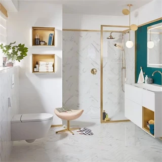 Villeroy and Boch ViClean I-100 WC zuhany, mélyöblítésű, perem nélküli, fehér Alpin CeramicPlus V0E100R1
