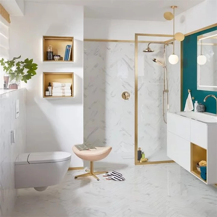 Villeroy and Boch ViClean I-100 WC zuhany, mélyöblítésű, perem nélküli, fehér Alpin CeramicPlus V0E100R1