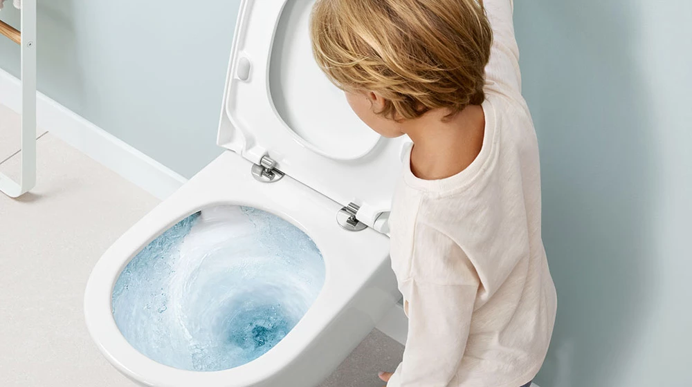 Villery & Boch - Innovatív WC-öblítés az örvény erejével